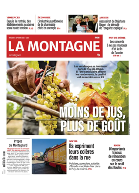 Cover of La Montagne (Riom)