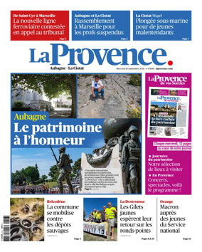 Cover of La Provence Aubagne-La Ciotat