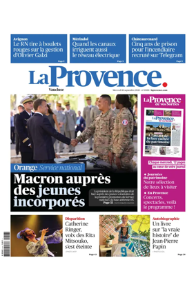 Cover of La Provences Vaucluse