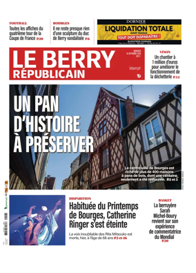 Cover of Le Berry Republicain