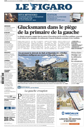 Cover of Le Figaro