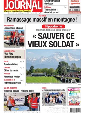 Cover of Le Petit Journal - L'hebdo des Hautes-Pyrenees