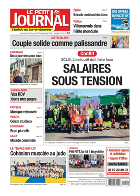 Cover of Le Petit Journal - L'hebdo du Lot-et-Garonne