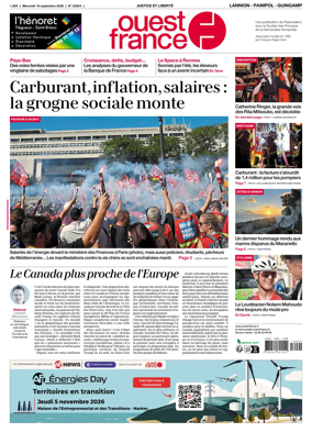 Cover of Ouest-France (Lannion / Paimpol / Guingamp)