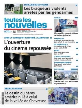 Cover of Toutes les Nouvelles (Rambouillet / Chevreuse)