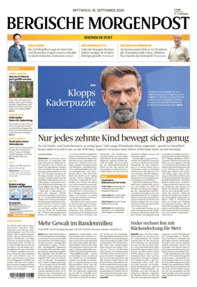 Cover of Bergische Morgenpost Wermelskirchen/Huckeswagen/Radevormwald