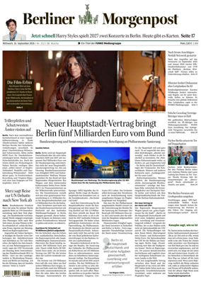Cover of Berliner Morgenpost