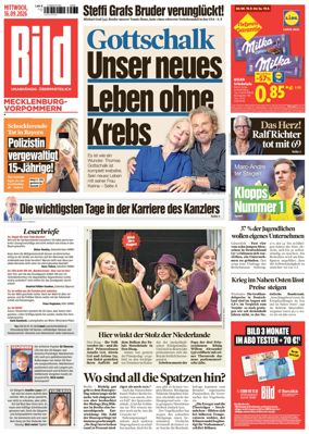 Cover of BILD Mecklenburg