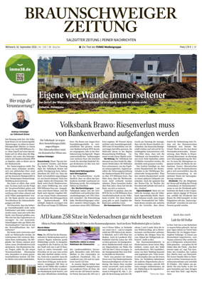 Cover of Braunschweiger Zeitung (Peine)