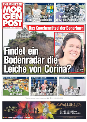 Cover of Chemnitzer Morgenpost