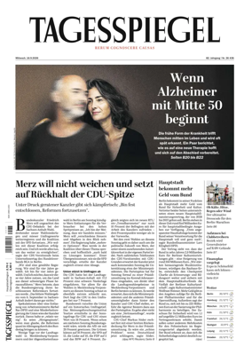 Cover of Der Tagesspiegel