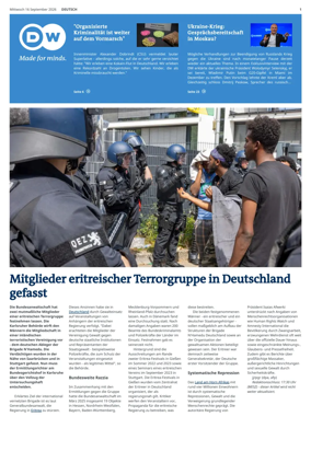 Cover of Deutsche Welle (German edition)