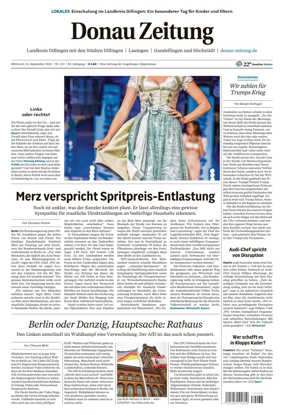 Cover of Donau Zeitung