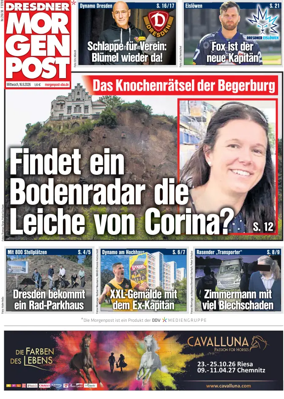 Cover of Dresdner Morgenpost