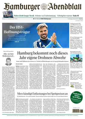 Cover of Hamburger Abendblatt (Hamburg)