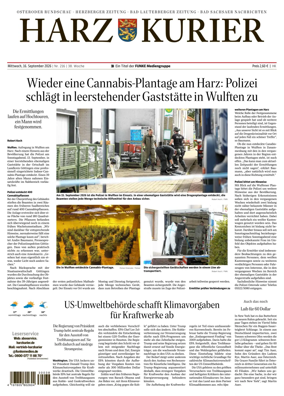 Cover of Harz Kurier
