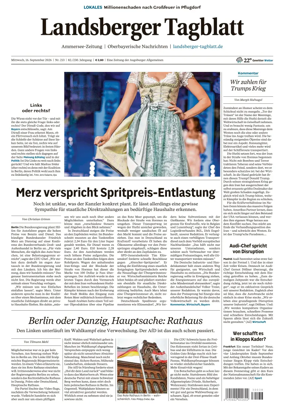 Cover of Landsberger Tagblatt