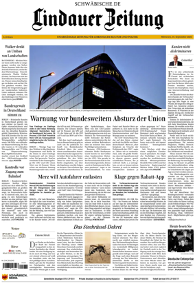 Cover of Lindauer Zeitung