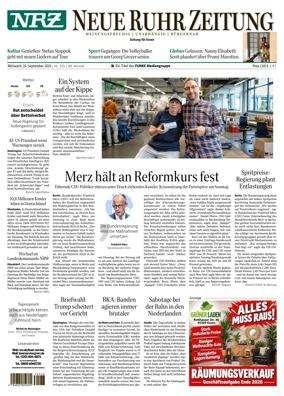 Cover of Neue Rhein Zeitung (Essen)