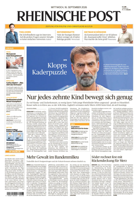 Cover of Rheinische Post - Wesel/Dinslaken