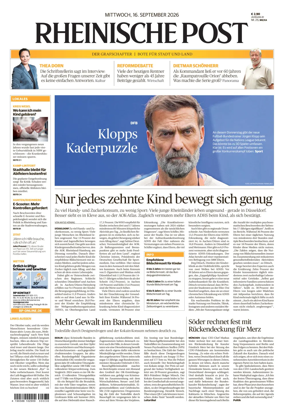 Cover of Rheinische Post - Xanten and Moers