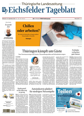 Cover of Thuringische Landeszeitung (Eichsfeld)
