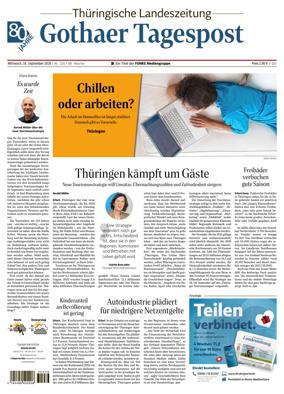 Cover of Thuringische Landeszeitung (Gotha)