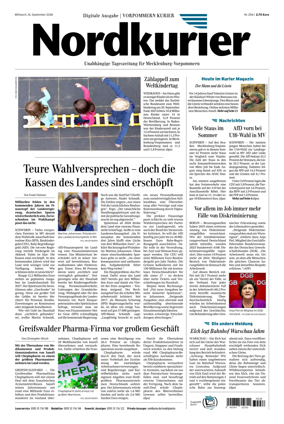 Cover of Vorpommern Kurier (Jarmen Loitz)