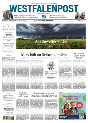 Cover of Westfalenpost (Ennepetal)