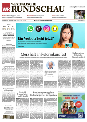 Cover of Westfalische Rundschau (Dortmund-Sud II)