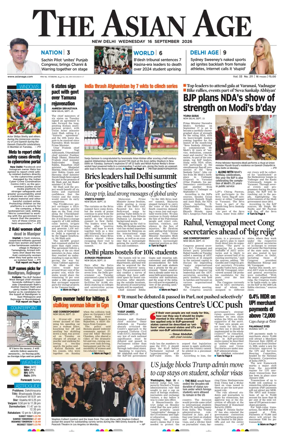 Cover of The Asian Age