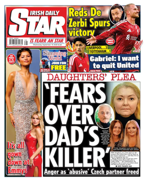 Cover of Irish Daily Star
