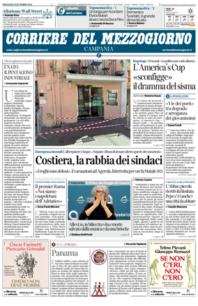 Cover of Corriere del Mezzogiorno (Campania)