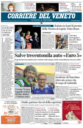 Cover of Corriere del Veneto (Venezia e Mestre)