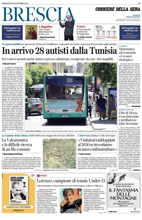 Cover of Corriere della Sera (Brescia)