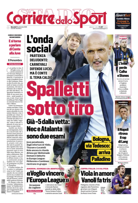 Cover of Corriere dello Sport