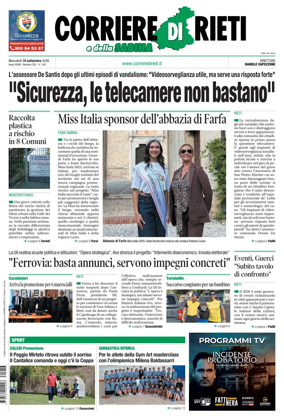 Cover of Corriere di Rieti