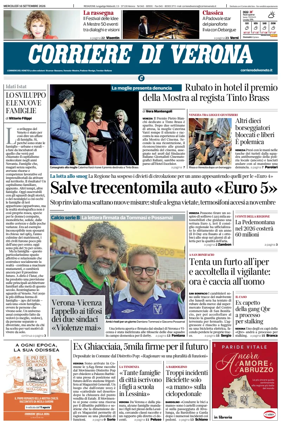 Cover of Corriere di Verona