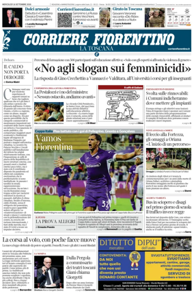 Cover of Corriere Fiorentino
