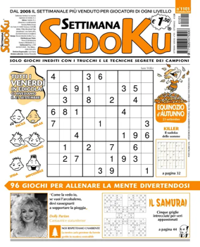 Cover of Settimana Sudoku