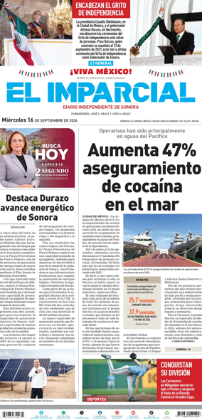 Cover of El Imparcial