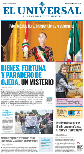 Cover of El Universal