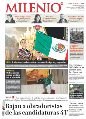 Cover of Milenio Edo de Mexico
