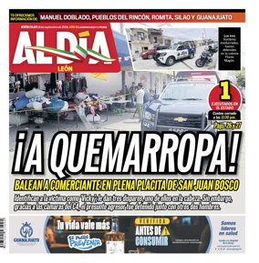 Cover of Periodico Al Dia (Leon)