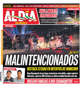 Cover of Periodico Al Dia (Salamanca)