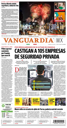 Cover of Vanguardia