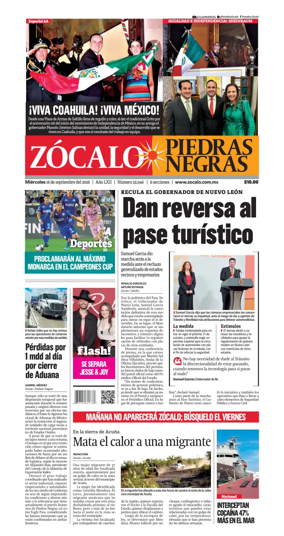 Cover of Zocalo Piedras Negras