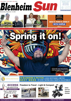 Cover of Blenheim Sun
