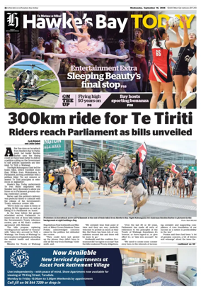 Cover of Hawke's Bay Today