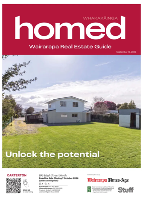 Cover of Homed Wairarapa